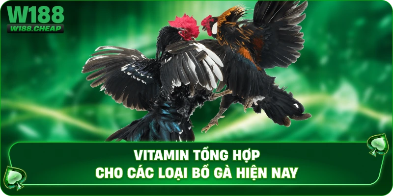 Vitamin tổng hợp cho các loại bổ gà hiện nay